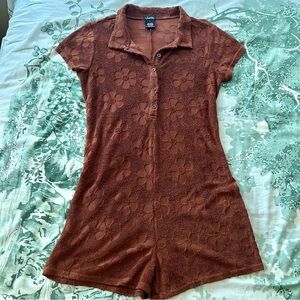 Floral Retro Romper / Jumper